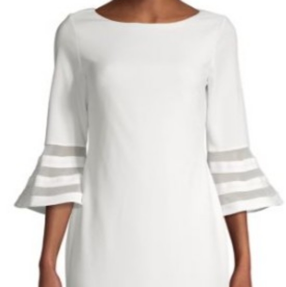 Calvin Klein Dresses Calvin Klein Meshstripe Sheath Dress